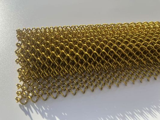 Cortina de agua metálica de acero inoxidable 304 antioxidante para fuente de agua