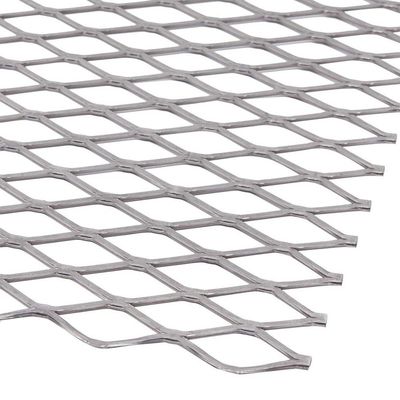 Anticorrosión galvanizado de malla metálica expandida aplanada de construcción elevada
