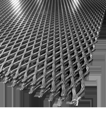 4*8ft acero Diamante Expanded Metal Mesh para materiales de construcción