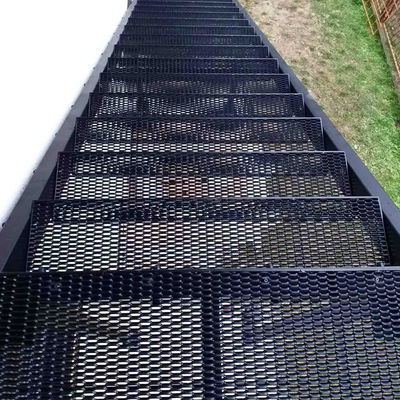 Acero galvanizado de trabajo pesado y galvanizado en caliente con malla de diamante de metal expandida para pasarelas seguras