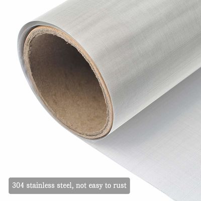 Acero inoxidable 304 / 316 tejido malla de alambre fino 100 malla para filtrar