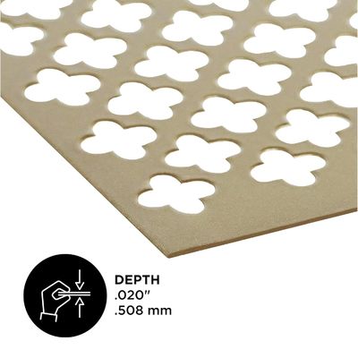 Paneles de fachada metálicos perforados de aluminio pared cortina decorativa malla perforada