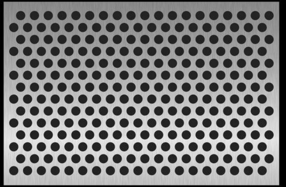 Panel perforado de aluminio revestido con PVDF para fachadas arquitectónicas