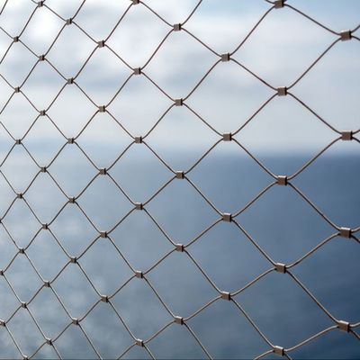 Bolsa de malla de alambre de seguridad antirrobo de acero inoxidable 304 de tamaño personalizado, ligera, 1 mm, 1,5 mm