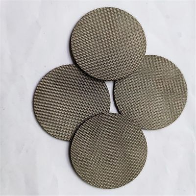 Revista de filtro sinterizado de acero inoxidable resistente a ácidos de múltiples capas 316L