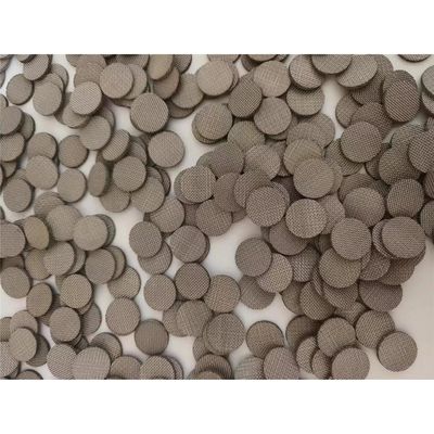 Resistencia superior a los ácidos Acero inoxidable 316 de múltiples capas sinterizado con pantalla de filtro disco redondo