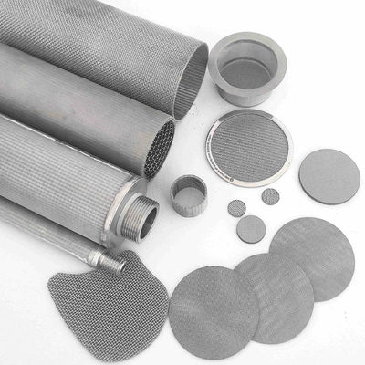 Técnica de disco de malla de filtro sinterizado de múltiples capas para 5um