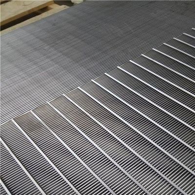 Fábrica V Filtro agujero 304 de acero inoxidable Cuña en forma de pantalla curva
