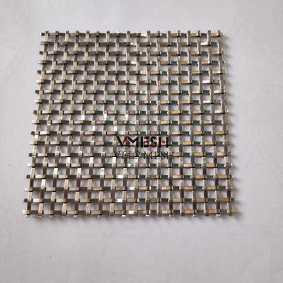 Malla de alambre de acero inoxidable tejido de 1 mm a 4 mm para metal arquitectónico decorativo personalizado