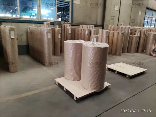 Escrín de filtro de líquido de malla de alambre de tejido plano de acero inoxidable de alta filtración