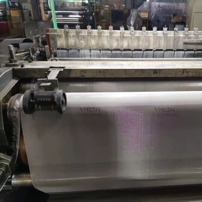 Tela de malla de alambre tejido de acero inoxidable - Grado 304/316 para máquinas industriales