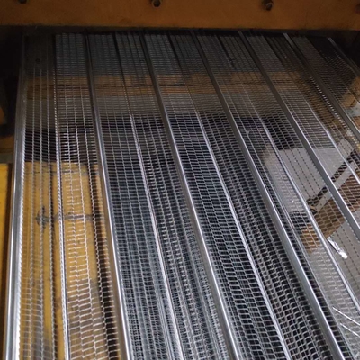 Sistema de encofrado de cemento de acero galvanizado para cimientos de hormigón reforzado