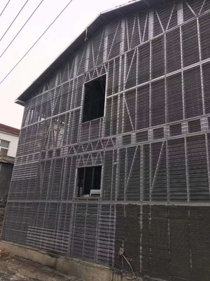 Malla de encofrado de acero galvanizado para vertido de cemento en piscinas