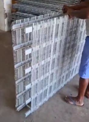 Hy Rib Concreto de cemento de moldeado de moldeado Sistema de malla