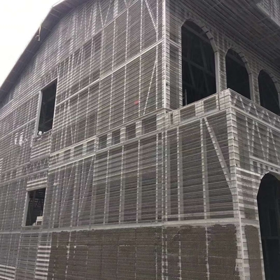 Malla de encofrado permanente para juntas de construcción de acero galvanizado para hormigón