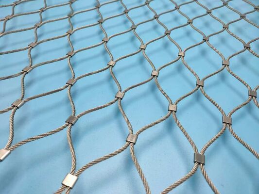 Red de cable de acero inoxidable para barrera de seguridad y protección contra caídas