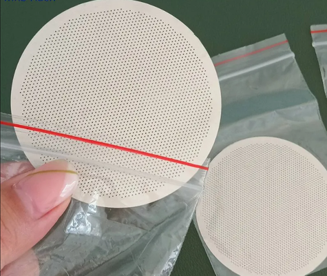 Customized Corrosion Resistant Etched Metal Mesh Filter Disc for Chemical Processing