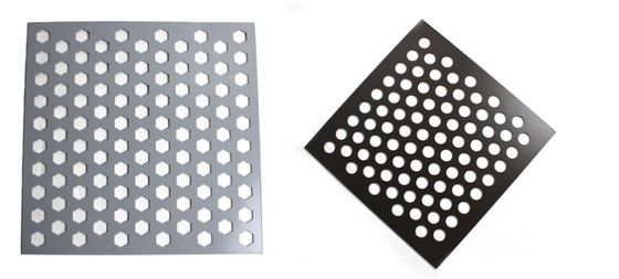 Malla metálica perforada de 2,03 mm personalizada para rejillas de altavoces