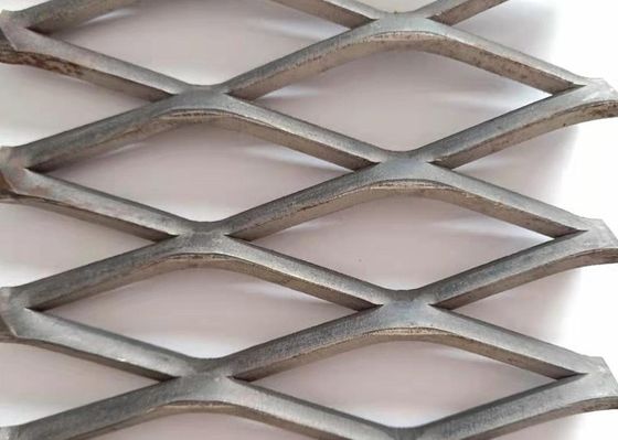 Malla metálica expandida galvanizada tipo elevado 1000x2000mm Acero al carbono