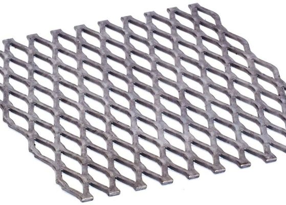 Malla metálica expandida galvanizada tipo elevado 1000x2000mm Acero al carbono