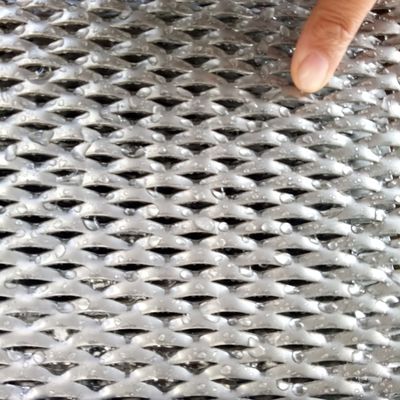 Acero industrial de malla de expansión Diamante de acero de expansión Rejas metálicas estiradas