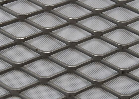 Lámina de metal expandido galvanizado en forma de diamante, espesor 2.0mm-6.0mm