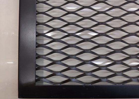Malla de metal expandido de aluminio para decoración arquitectónica 1x2m