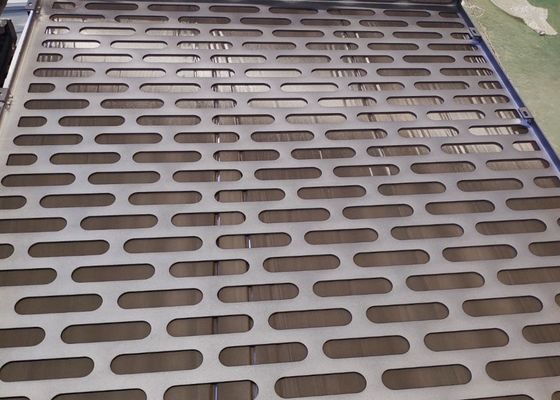PVDF decorativo arquitectónico metálico perforó fachadas del metal pulveriza la capa