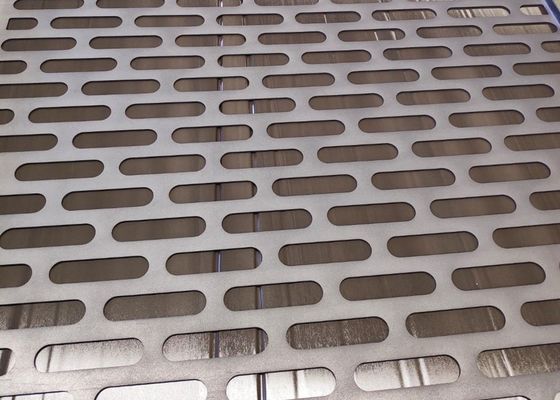 Panel de metal perforado de aluminio a medida para decoración de paredes exteriores