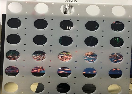 Hojas de malla de plástico perforado de PP HDPE de grado alimenticio de 0,5 a 3,5 mm