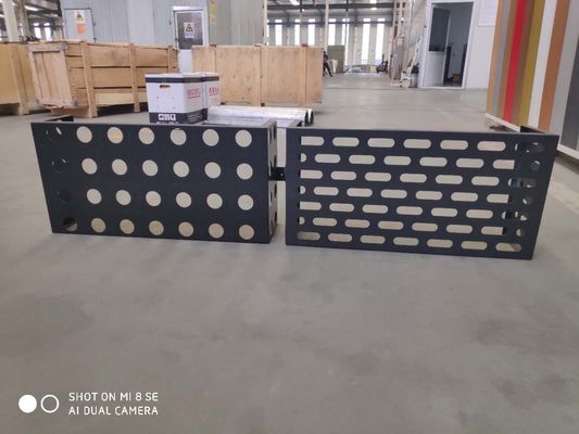 Lámina de aluminio perforada hexagonal personalizada para filtración