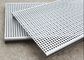 El PVC cubrió las tejas perforadas de aluminio del techo del metal 3003H24 suspendidas