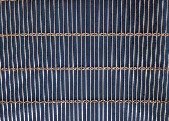Cuerdas de acero inoxidable de malla arquitectónica para paredes cortinas