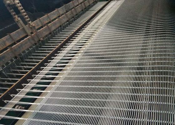 Cuerdas de acero inoxidable de malla arquitectónica para paredes cortinas