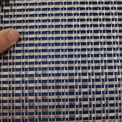 Malla de alambre tejido decorativa de acero inoxidable 1 mm para arquitectura