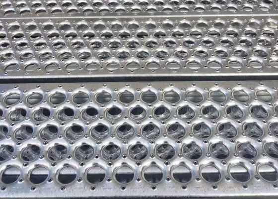 Rejilla de pasarela antideslizante para tejado solar de aluminio 3.0mm 3.5mm