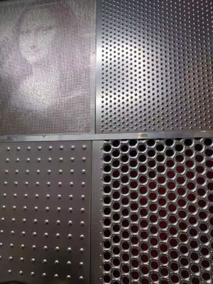 Reja de aluminio modificada para requisitos particulares del metal del diseño moderno para la escalera