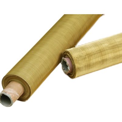 Tela de malla de alambre tejido de latón de 80 mallas para filtración industrial