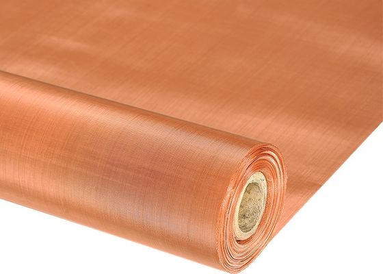 Malla de alambre de blindaje EMF de jaula de Faraday de cobre puro, rollo de 30 m