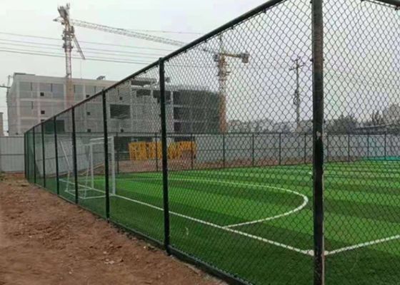 6 pies de PVC galvanizado recubierto de cercas de enlace de cadena ASTM E2016 ISO9001