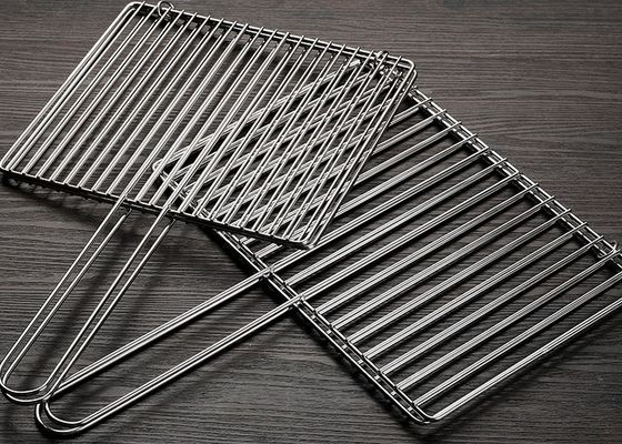 Cesta de acero inoxidable para asar a la parrilla pescado y carne