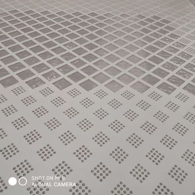 Paneles de malla metálica perforada decorativa de 1m x 2m para mobiliario