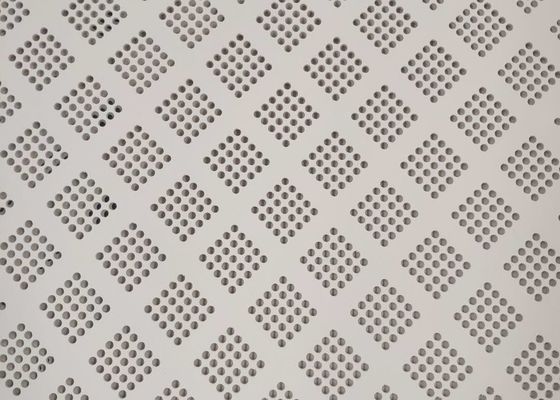 Tejas eléctricas galvanizadas perforadas 2x2 PVDF revestidas