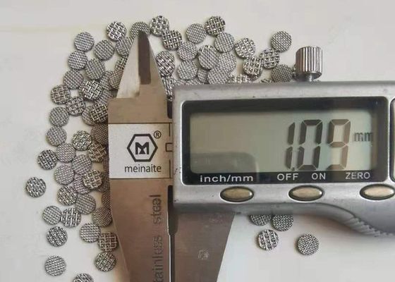 Filtro de malla sinterizada de acero inoxidable de 0,5um 5um 20um Tamaño del poro
