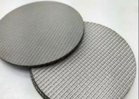 Filtro de acero inoxidable sinterizado de 1 micra 304 316L, poro de 0.5-200um