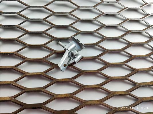 Piso de metal galvanizado de 3,0 libras antiderrapadura para plataformas industriales