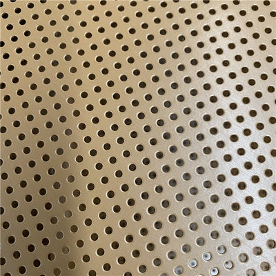 Lámina de malla perforada de acero inoxidable para decoración de pantallas de altavoces