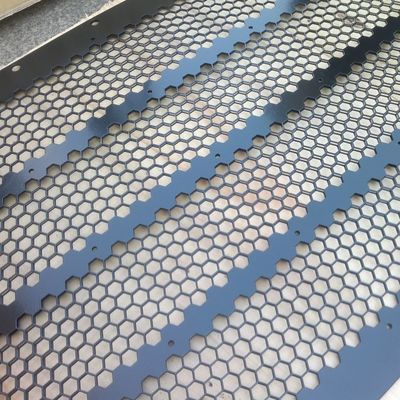 Chapa de metal perforada de acero al carbono galvanizado 1000x2000mm Agujero redondo
