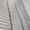 Cable decorativo tejido Rod For Office Buildings del metal flexible de la pañería del alambre de los Ss 201