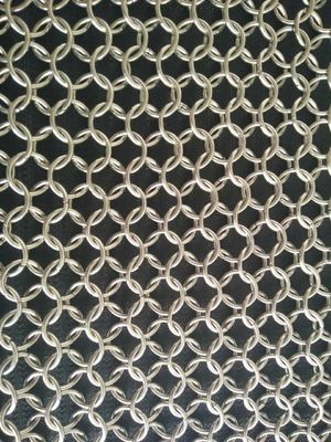 Malla de alambre tejido decorativa de acero inoxidable 1 mm para arquitectura